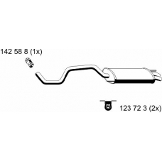 121224 ERNST Глушитель выхлопных газов конечный