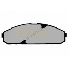 PA1383 BRAKE ENGINEERING Комплект тормозных колодок, дисковый тормоз