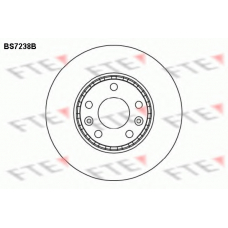 BS7238B FTE Тормозной диск