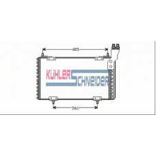 1520501 KUHLER SCHNEIDER Конденсатор, кондиционер