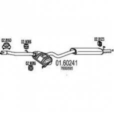 01.60241 MTS Глушитель выхлопных газов конечный