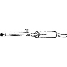 233-233 BOSAL Средний глушитель выхлопных газов