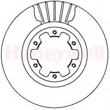 562279B BENDIX Тормозной диск