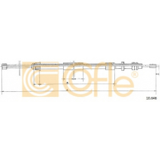 10.646 COFLE Трос, стояночная тормозная система