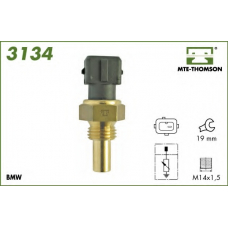 3134 MTE-THOMSON Датчик, температура охлаждающей жидкости; Датчик, 