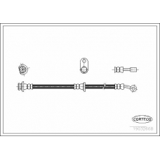 19032668 CORTECO Тормозной шланг