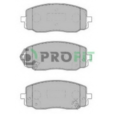 5000-1783 PROFIT Комплект тормозных колодок, дисковый тормоз