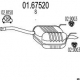 01.67520 MTS Глушитель выхлопных газов конечный