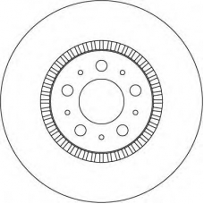 DF4053 TRW Тормозной диск
