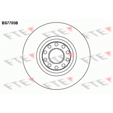 BS7705B FTE Тормозной диск