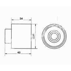 ITB-6711 IPS Parts Устройство для натяжения ремня, ремень грм