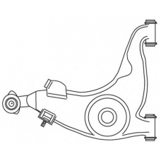 1741 FRAP Рычаг независимой подвески колеса, подвеска колеса