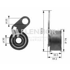 FS06395 FLENNOR Натяжной ролик, ремень грм