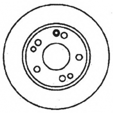 561330BC BENDIX Тормозной диск