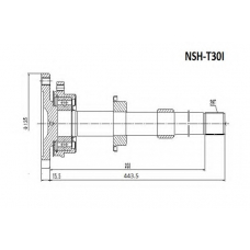 NSH-T30I ASVA Приводной вал