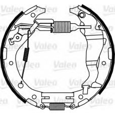 554882 VALEO Комплект тормозных колодок