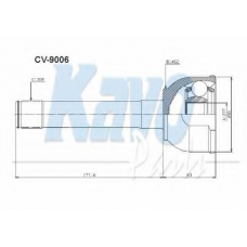 CV-9006 KAVO PARTS Шарнирный комплект, приводной вал