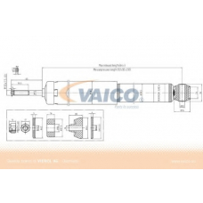 V40-0689 VEMO/VAICO Амортизатор