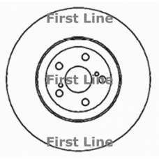 FBD1141 FIRST LINE Тормозной диск