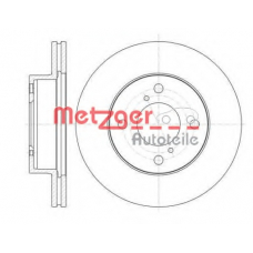 61371.10 METZGER Тормозной диск