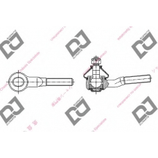 DE1325 DJ PARTS Наконечник поперечной рулевой тяги