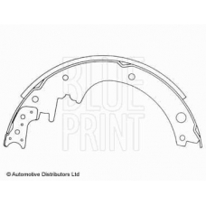 ADN14113 BLUE PRINT Комплект тормозных колодок