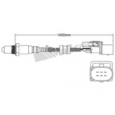 250-25004 WALKER Лямбда-зонд