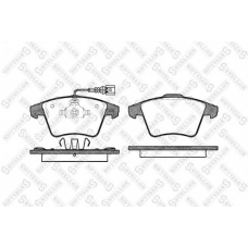 1056 011-SX STELLOX Комплект тормозных колодок, дисковый тормоз