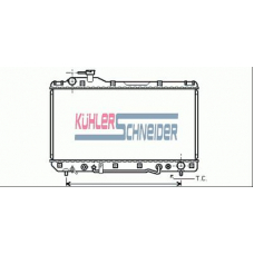 3235601 KUHLER SCHNEIDER Радиатор, охлаждение двигател