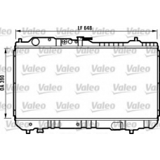 731041 VALEO Радиатор, охлаждение двигателя