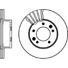 MDC1113 MINTEX Тормозной диск