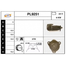 PL9251 SNRA Стартер