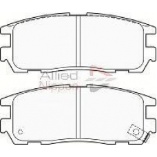 ADB3461 COMLINE Комплект тормозных колодок, дисковый тормоз