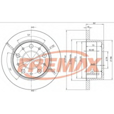 BD-4696 FREMAX Тормозной диск