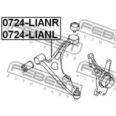 0724-LIANL FEBEST Рычаг независимой подвески колеса, подвеска колеса