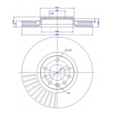 142.1213 CAR Тормозной диск