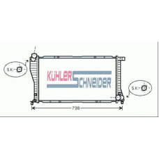 1415401 KUHLER SCHNEIDER Радиатор, охлаждение двигател