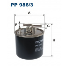 PP986/3 FILTRON Топливный фильтр