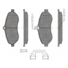 SP 457 SCT Комплект тормозных колодок, дисковый тормоз
