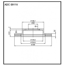 ADC 0911V Allied Nippon Гидравлические цилиндры