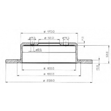 BDC3288 QUINTON HAZELL Тормозной диск