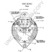 A0012824LC PRESTOLITE ELECTRIC Генератор