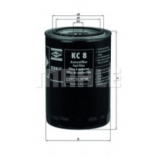 KC 8 MAHLE Топливный фильтр