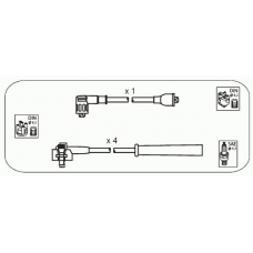 FS33 JANMOR Комплект проводов зажигания