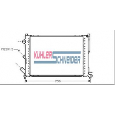 0914701 KUHLER SCHNEIDER Радиатор, охлаждение двигател