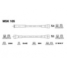 940106331004 MAGNETI MARELLI Комплект проводов зажигания