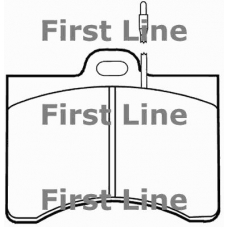 FBP1343 FIRST LINE Комплект тормозных колодок, дисковый тормоз