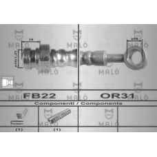 80496 Malo Тормозной шланг