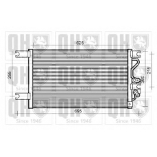 QCN604 QUINTON HAZELL Конденсатор, кондиционер