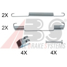 0608Q ABS Комплектующие, тормозная колодка